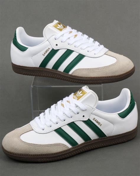 adidas originals samba og green white